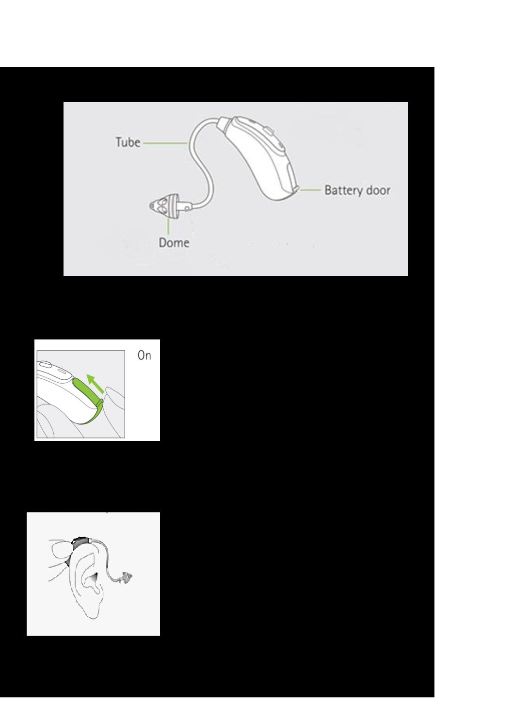 How to put your hearing aid in Maidstone and Tunbridge Wells NHS Trust