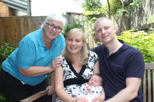 Baby Alex 2,000th Maidstone Birth Centre & Midwife Zoe