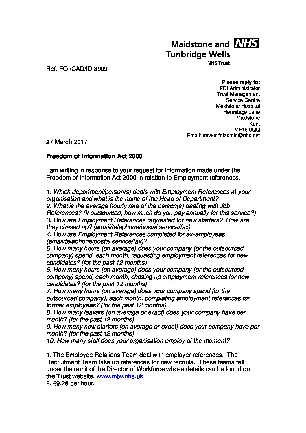 download response employment references 270317 maidstone employment references
