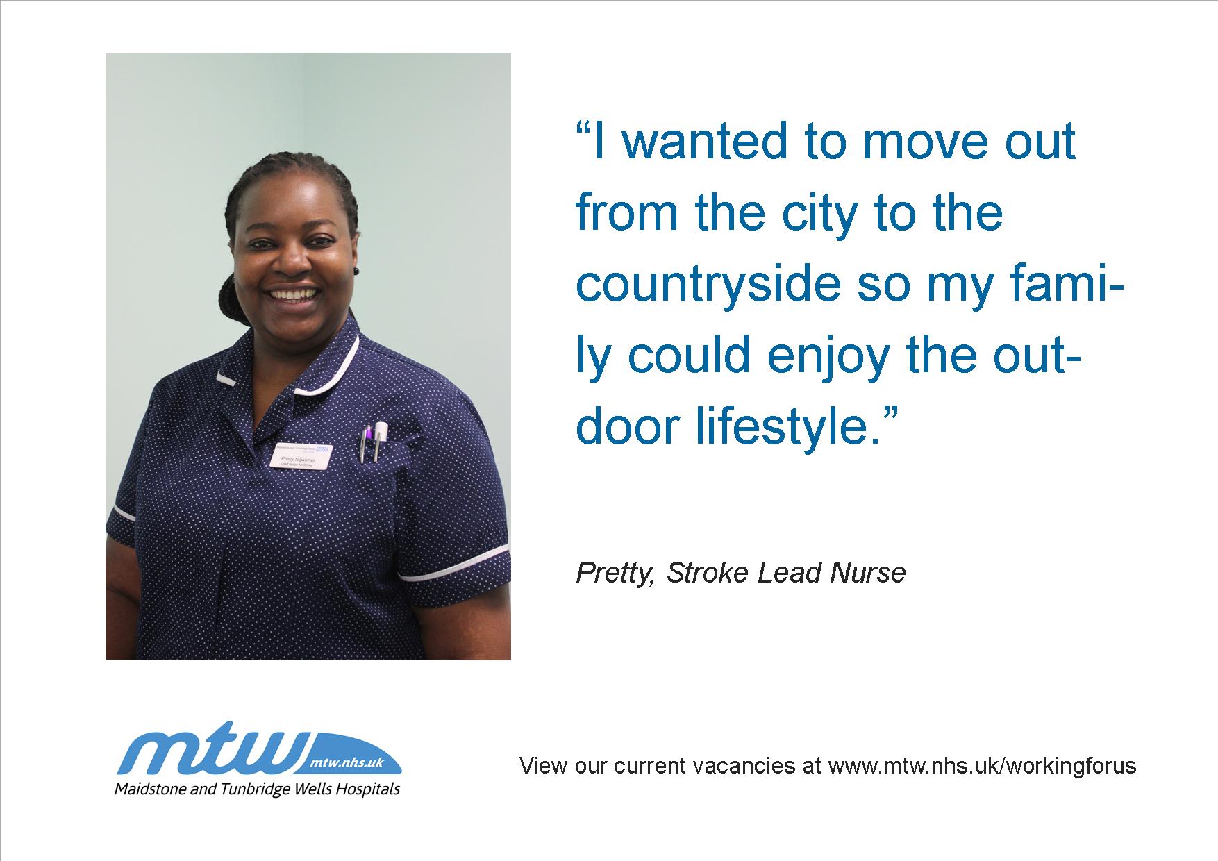 pretty lead stroke nurse maidstone and tunbridge wells nhs trust stroke nurse
