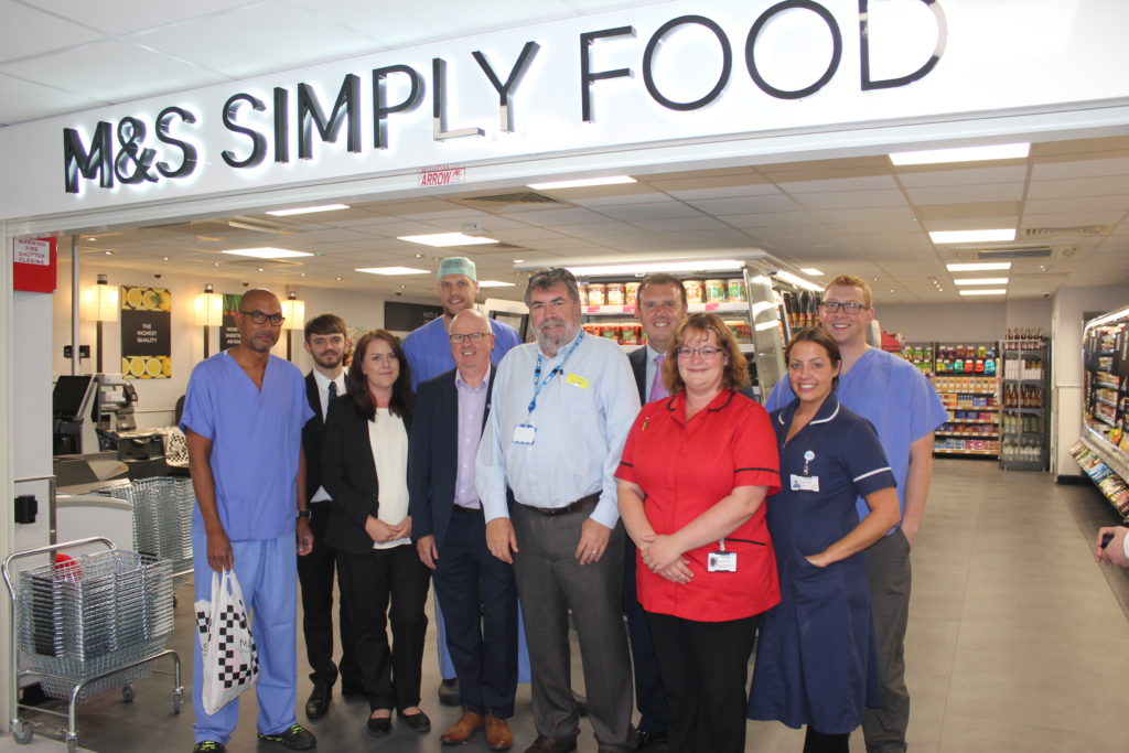 Maidstone Hospital opens its doors to a new Marks & Spencer Maidstone and Tunbridge Wells NHS