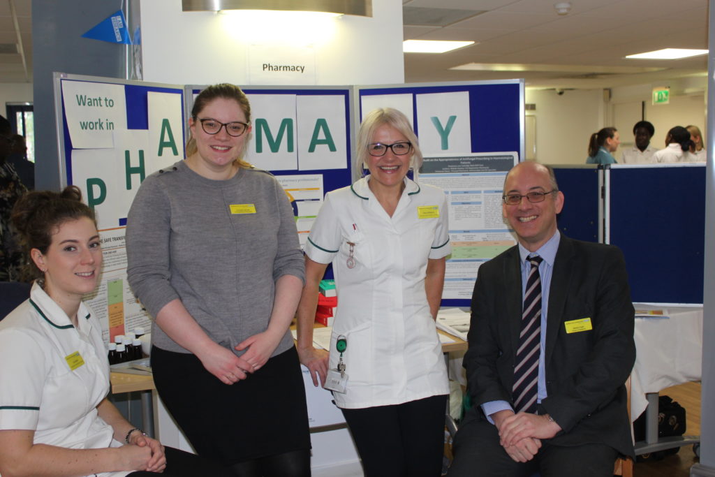 Kent students attend careers day at Maidstone Hospital Maidstone and