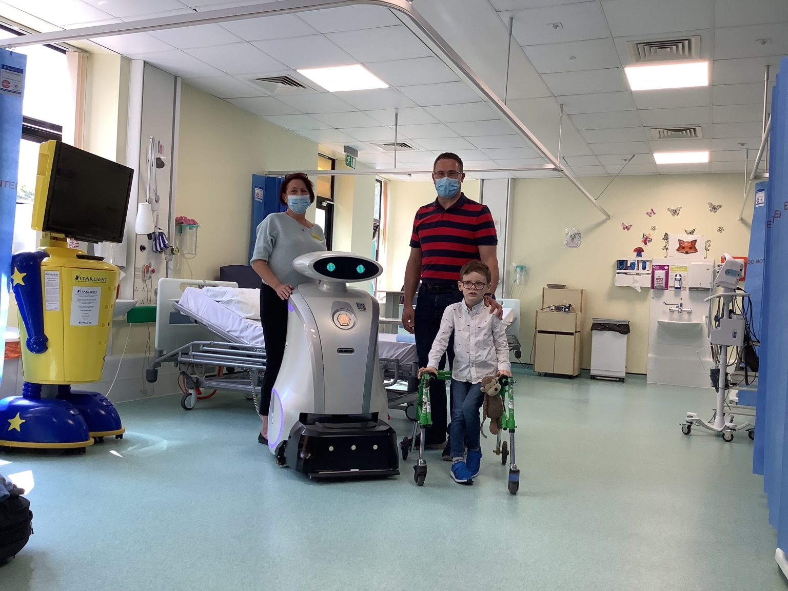 Young patients name hospital robots Maidstone and Tunbridge Wells NHS